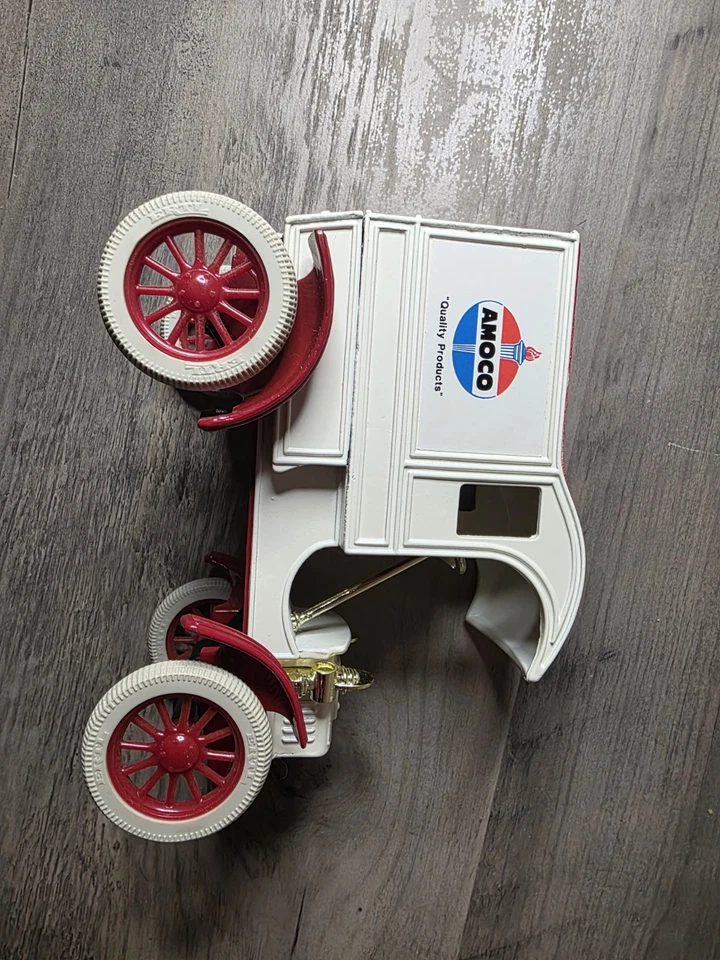 老式 ERTL 1905 福特送货汽车银行 AMOCO 油气压铸 1/25 美国制造 — 第 3/4 张图片