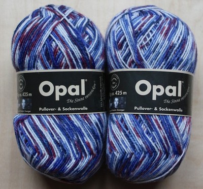 Zwerger Garn Opal 4-Ply Sock Yarn 2 Skeins New