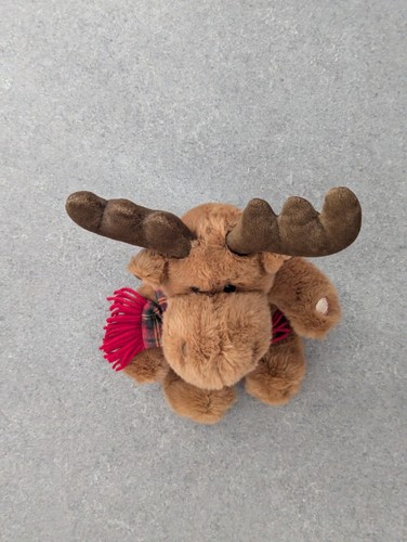 Vintage DANDEE Xmas Animated Singing Reindeer Plush 'Grandma Got Run Over' Works - Picture 10 of 24