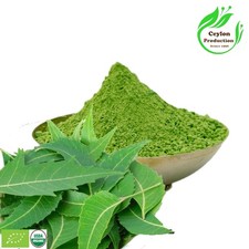 Neem Leaves ground powder Dried Organic Azadirachta indica miracle herb Nimtree