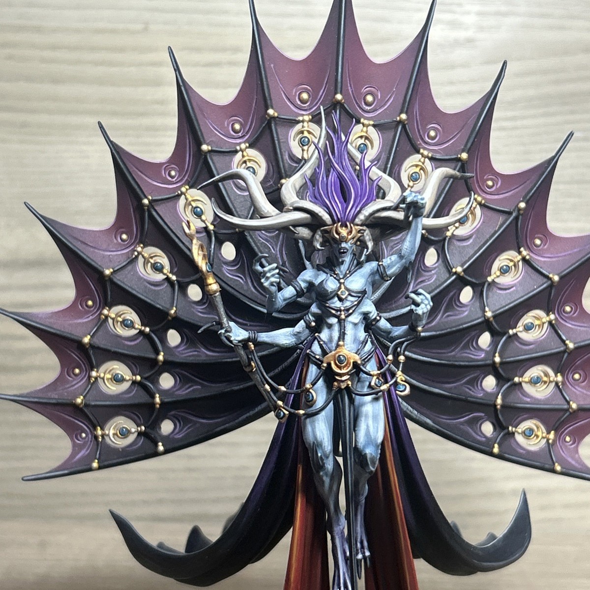 DEXCESSA AND SYNESSA OF SLAANESH Professionally Painted | eBay