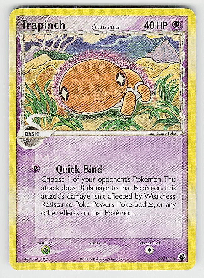 Dragon Frontiers #69/101 Trapinch