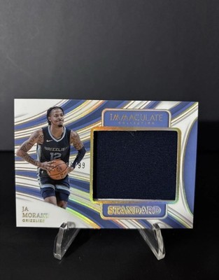 2023-24 Immaculate Ja Morant Standard Gold Foil Jumbo Jersey /99 