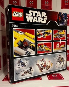 Lego 7669 - Star Wars- Anakin&rsquo;s Jedi Starfighter - New Sealed