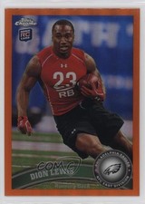 2011 Topps Chrome Retail Orange Refractor Dion Lewis #168 0f72