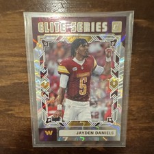 Panini 2025 Donruss Elite Series Jayden Daniels TES-JDA Commanders NFL Holofoil