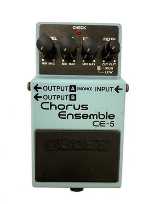Boss Effect Pedal Ce-5 Chorus Ensemble Used