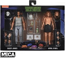 NECA Nickelodeon TMNT Casey Jones & April O'Neil Action Figure Set