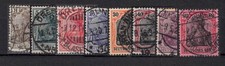 Deutsches Reich 1915; Germania "KRIEGSDRUCK" z. Ausw&auml;hlen; Mi.Nr. 84 II /93 II;