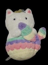 FAO Schwarz Meowmaid Plush Stuffed Cat Toy with LED Lights and Sound 12.5"/A/