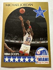 1990-91 NBA Hoops - All-Star Game Michael Jordan #5