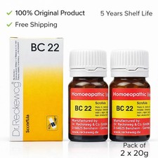 Dr Reckeweg BC 22 Tablets 20g Homeopathic General Wellness Support 2 Pack