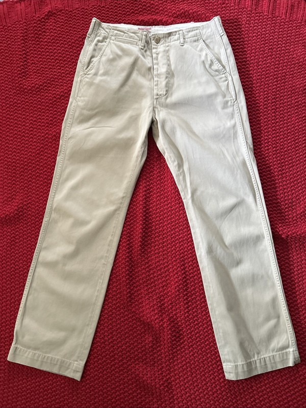 Toys McCoy V. Hilts 'Steve McQueen' Chinos - Khaki- Size 34 (actual 32")