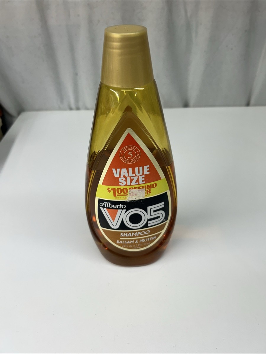 Vintage Alberto VO5 Balsam and Protein Shampoo Discontinued 24 Fl