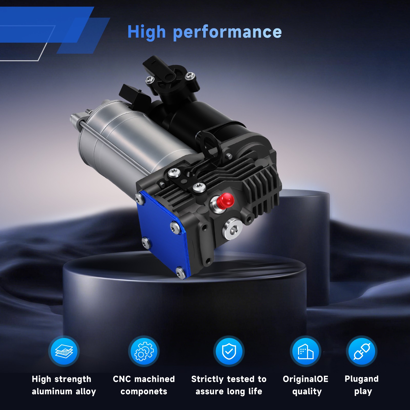 Air Compressor Pump Airmatic 164320120480 for Mercedes Benz M-Class W164 2005-11