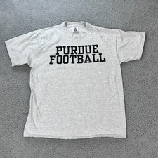 Vintage Lee T-Shirts Purdue Football Mens XL 46/48 USA Made Purdue Boilermakers