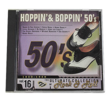 Hoppin' & Boppin' 50's Vol. 16 Audio CD 1950-1959 MCA Records - Pre-Owned