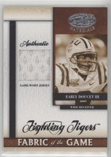 2008 Leaf Certified Materials Fabric of the Game Collegiate Early Doucet III gh4