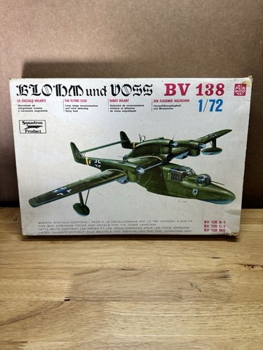 SuperModel #*0-017 Blohm and Voss BV 138 1:72 Scale LR-SC Model Airplane Kit