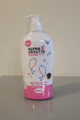 Authentic Alpha Arbutin Body Lotion 500ml Thailand Made Free Shipping
