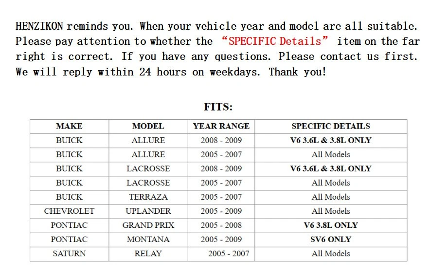 Pastillas de freno delanteras de cerámica para relé Allure LaCrosse Terraza Uplander Grand Prix. Foto 2 de 4