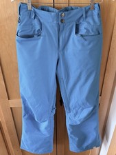 Y2K Retro ROXY Womens Regular Ski Snowboard Pants, Insulated, Aster Blue, Size M