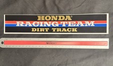 Vintage Honda Dirt Track Racing Team Sticker Shobert Chandler Jones