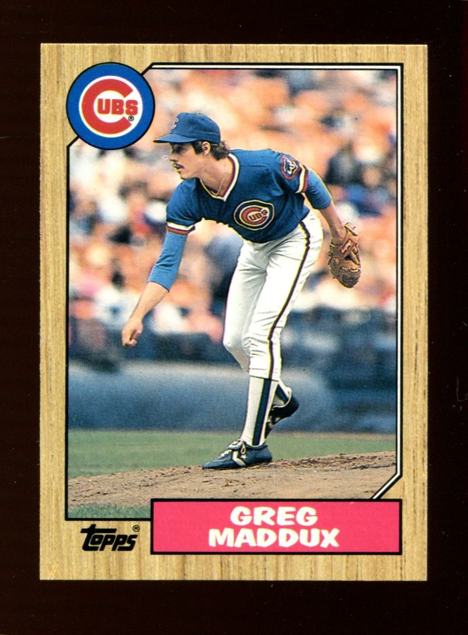 1987 Topps Traded Greg Maddux #70T Rookie RC