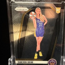 Panini 2024 Prizm WNBA Cameron Brink RC Rookie #143 Los Angeles Sparks