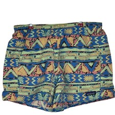 Patagonia Men's Baggies Shorts Salamander Abstract Pattern Summer Boho Medium