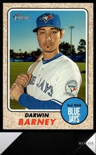 2017 Topps Heritage #312 Darwin Barney Toronto Blue Jays