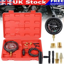 Vacuum & Fuel Pump Pressure Gauge Test Tool Carburetor Valve Tool Up to 10PSI