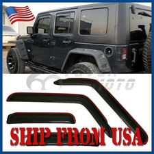Fit 2018-2024 Jeep Wrangler IN-CHANNEL Window...
