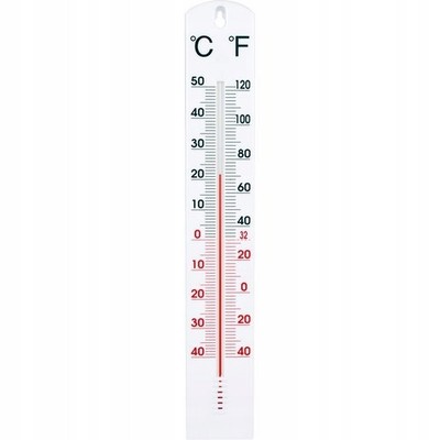 Universelles weißes Kunststoff-Wandthermometer