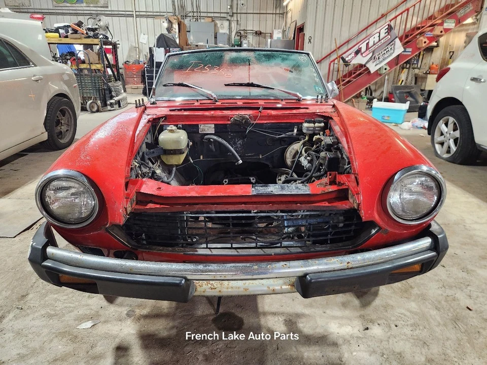 Columna de dirección negra para Fiat 124 Convertible 1976 1271768 Foto 2 de 4