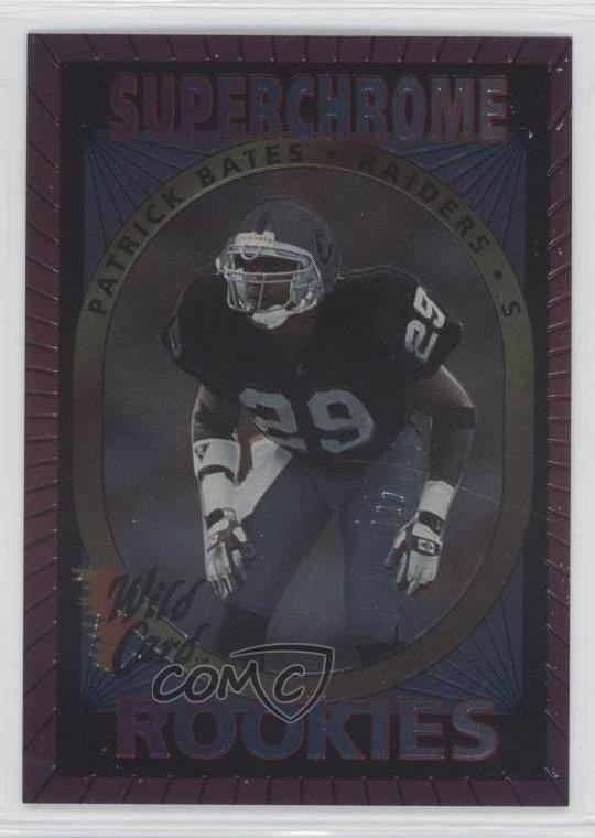1993 Wild Card Superchrome Rookies Patrick Bates #35 RC 1p1