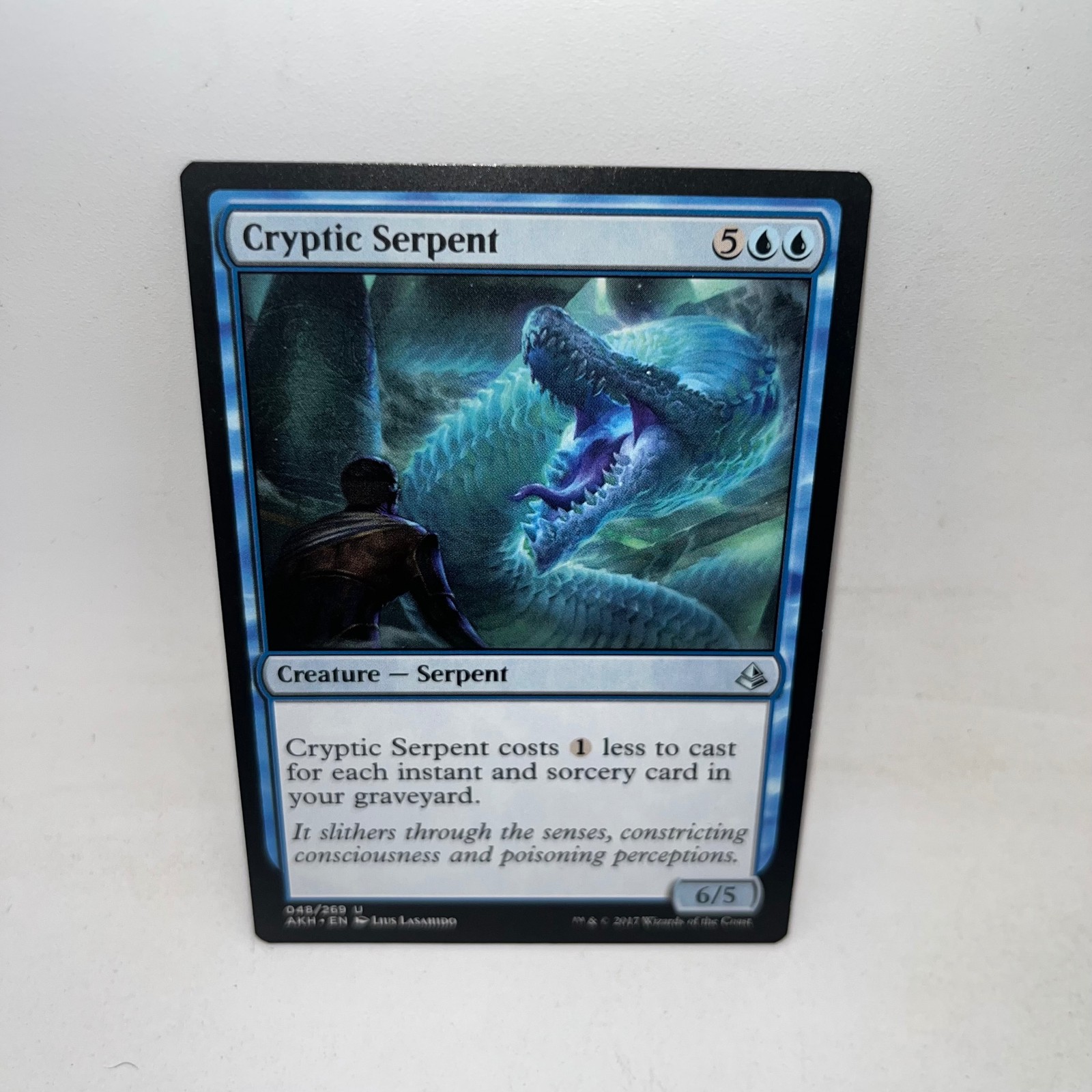 Cryptic Serpent 48 Uncommon Amonkhet Magic: The Gathering Lightly Played