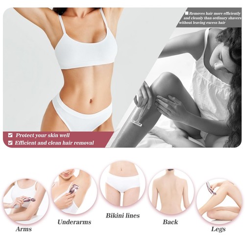 Electric Shaver for Women for Legs Bikini Trimmer Electric Razors for Women U... - Picture 5 of 8