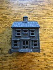 Vintage 1931-1934  ~ A C Williams Cast Iron House Still Bank