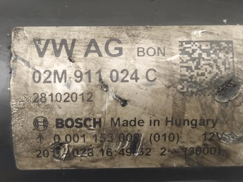 02M911024C Motor Arranque para VOLKSWAGEN PASSAT VARIANT (365) 2014 2333689 - Imagen 3 de 10