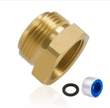 Shower Hose Adapter, Garden Head IPS Connector, Copper