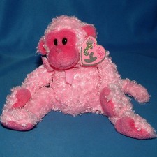 Ty Beanie Baby Julep - MWMT Monkey Pinkys 