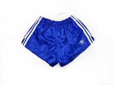 Adidas Sprinter Shorts Shiny Glanz Satin Nylon Silky Retro M WEST GERMANY