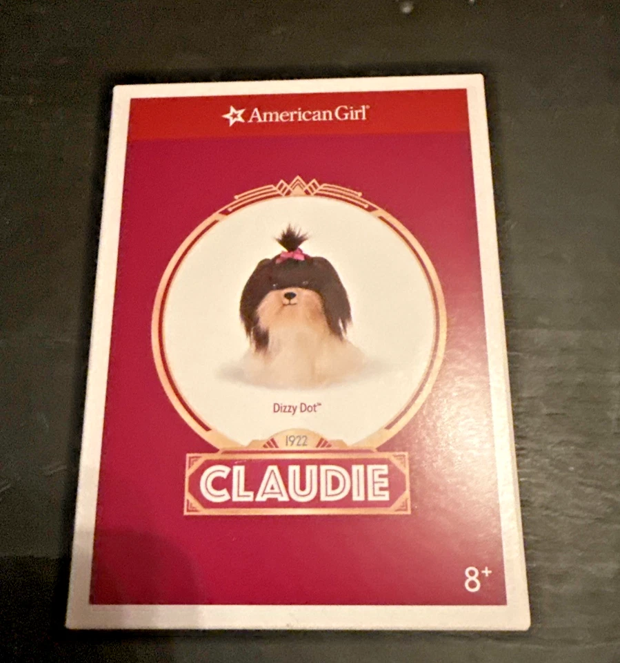 Muñeca American Girl Claudie Dizzy Dot Mascota Cachorro Shih Tzu Perro de Peluche ¡NUEVA EN CAJA! 🤩🐶 Foto 2 de 4