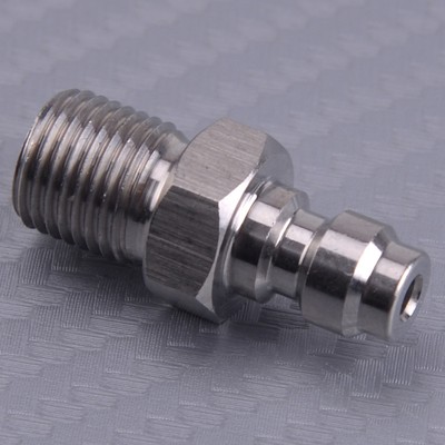 8MM Male Quick Head Connection Check Valve One Way Fill Nipple Kit M10x1 er