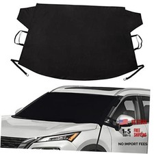 Windshield Cover for Ice and Snow - Snow Cover for Car, Truck and SUV Made of