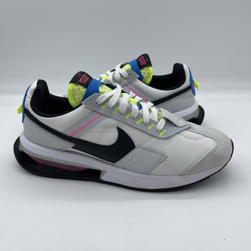 Nike Air Max Pre Day Mens Size 10.5 Running Shoes DZ4399-100 White Platinum Volt