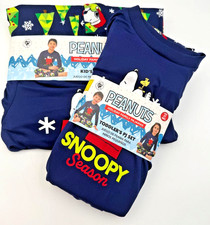 Peanuts Snoopy Matching Family Pajama Set Kids Toddler Sizes Variations