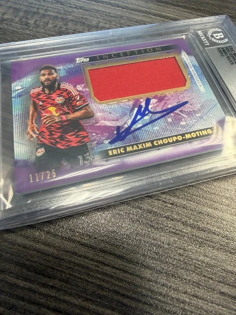 2025 INCEPTION RELIC ERIC MAXIM CHOUPO-MOTING - SIGNED BECKETT AUTHENTIC AUTO 10