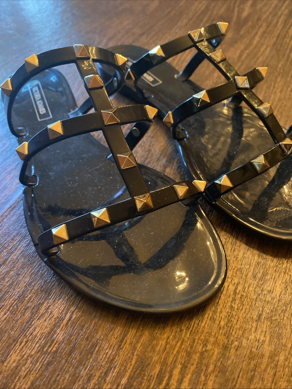 APL Sandali donna neri Victoria Adams Key West nuovi taglia 8